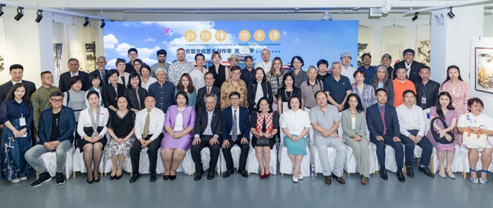 <b>13个国家93位艺术家齐绘海丝文化之美 | ＂丝路缘 侨乡情＂东盟文化艺术创作季</b>